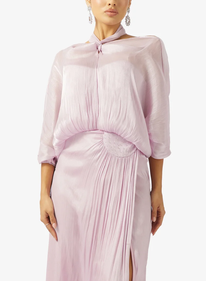 Namshi x  asymmetric maxi dress for Women | Best Price UAE